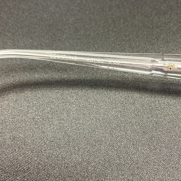 Alain Mikli A01103 Glasses Crystal frame with Case and Cleaning Wipes - Picture 9 of 10